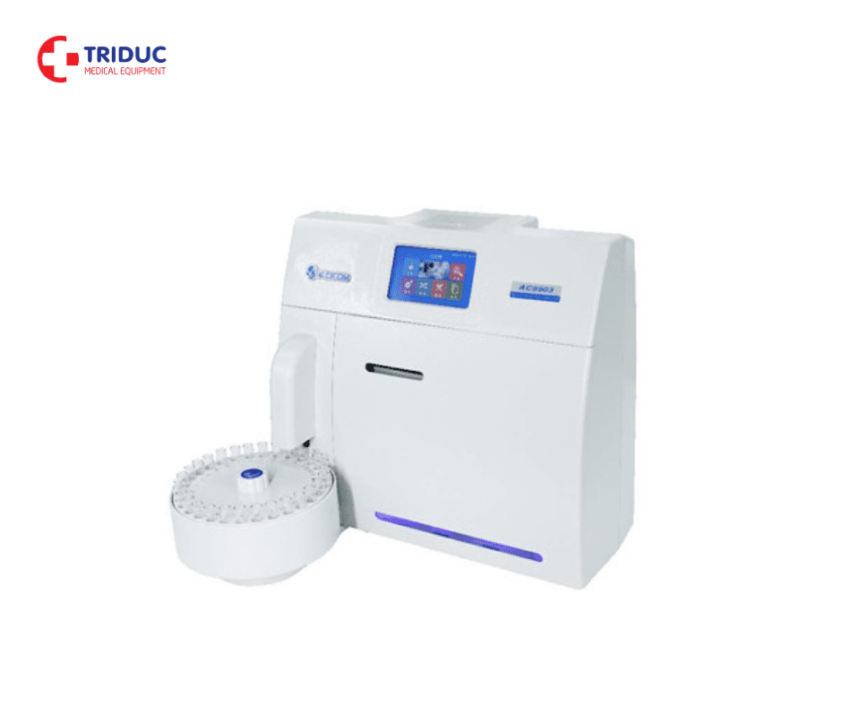 Máy xét nghiệm điện giải AC9803 gồm các chất NA, K, CL, CA/LI